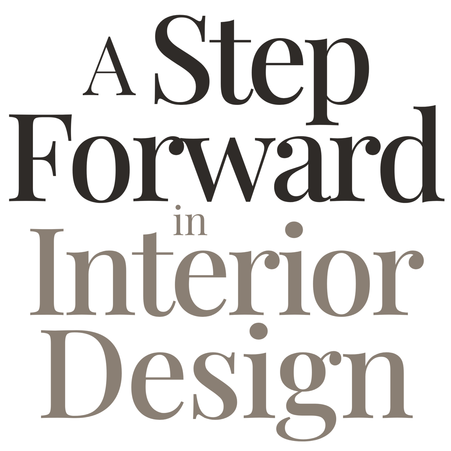 Interior Design Workbook | A Step Forward in Interior Design